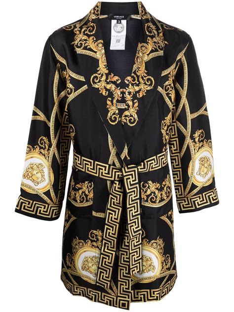 fake versace silk robe|Versace barocco robes.